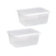 thumbnail image 5 of 2 contenedores de almacenamiento de alimentos para refrigerador, organizador portátil para refrigerador, multiusos 2000ml, 5 of 9