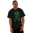 thumbnail image 4 of Irish Skull Crossbones St Pattys Day Men's Graphic T Shirt Tees Brisco Brands S, 4 of 5