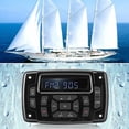thumbnail image 2 of Reproductor MP3, 12V IP66 Reproductor MP3 impermeable Bluetooth FM AM Receptor estéreo para barco marino Ecomeon no, 2 of 5