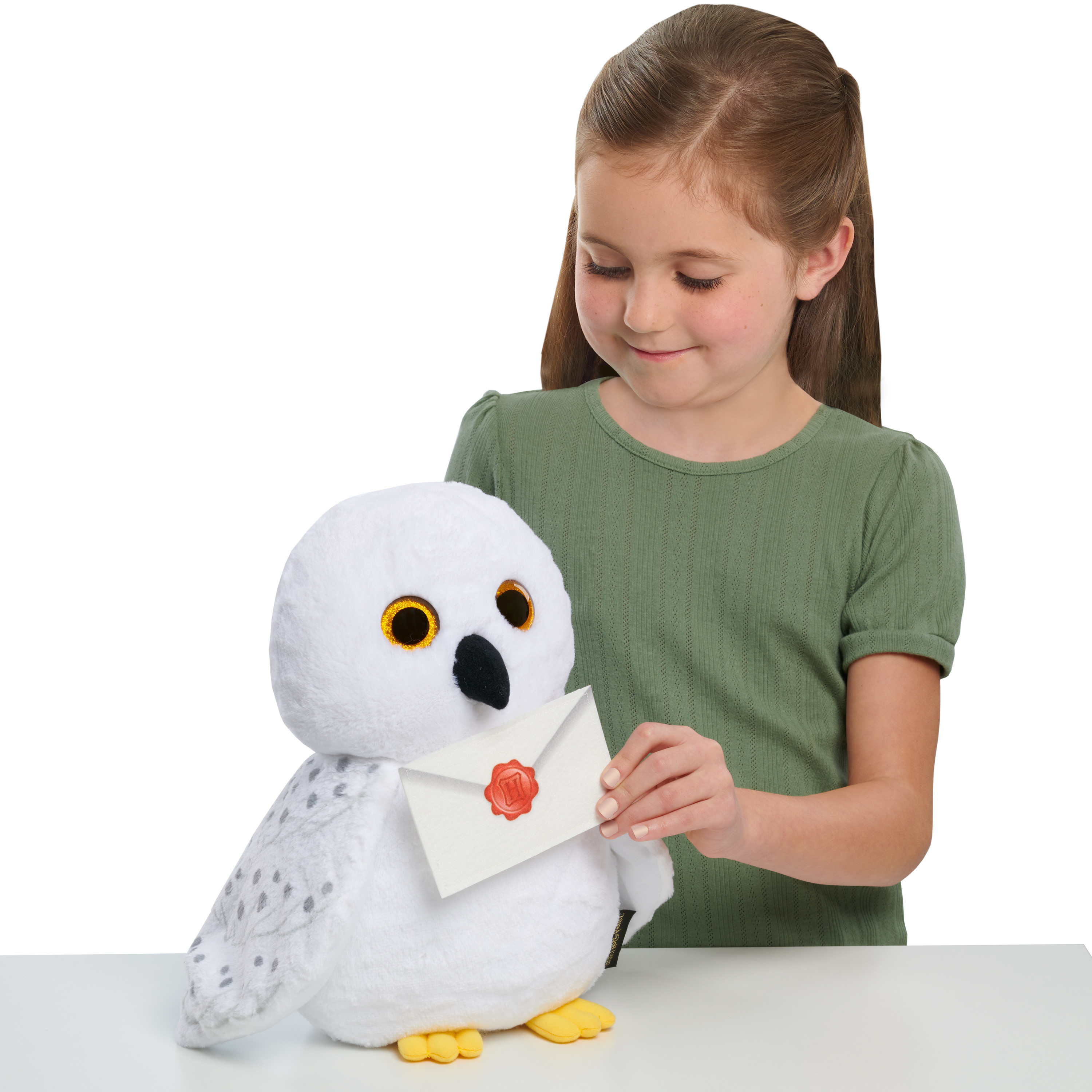 Harry Potter Collector Hedwig Plush Stuffed Owl Toy for Kids, White, Snowy Owl,  Kids Toys for Ages 3 Up, Gifts and Presents - image 2 of 4