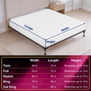 All-in-One Bed Bug Blocker Box Spring Encasement Mattress Protector, Twin