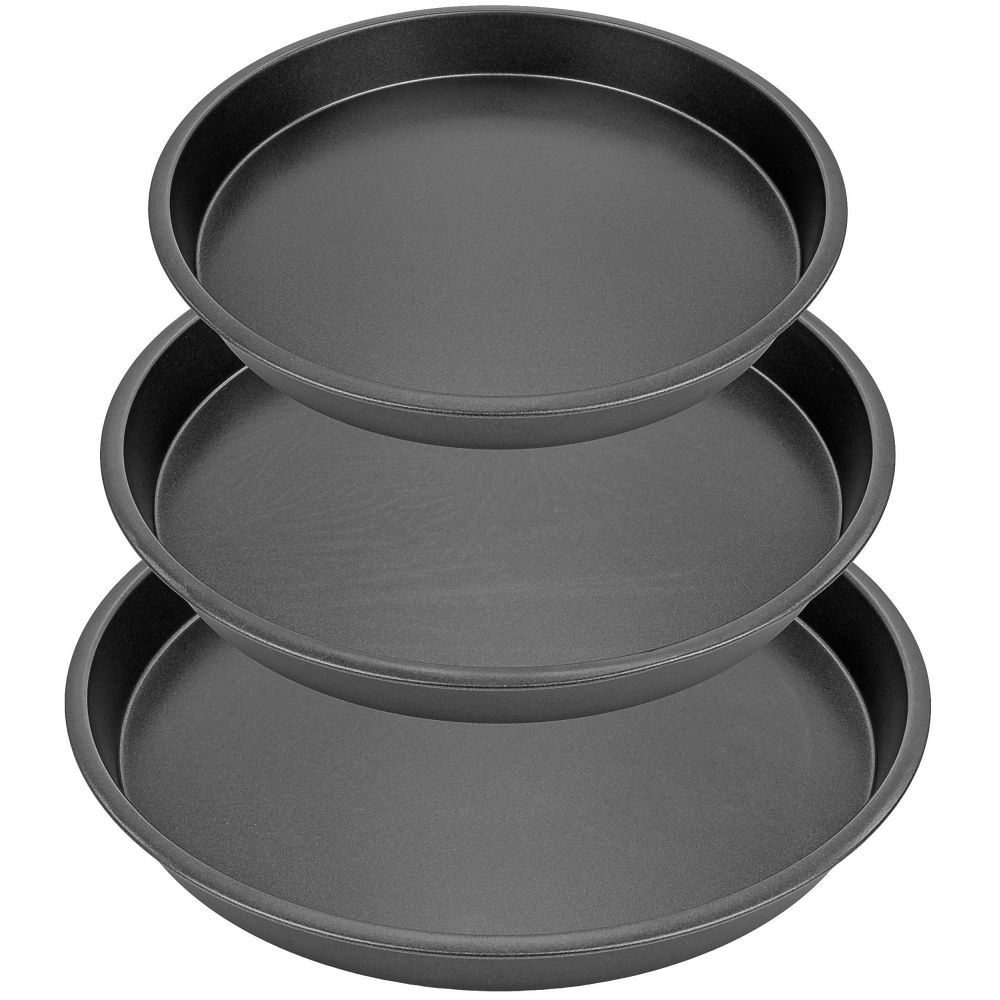 Southern Homewares Round Baking Pan, Set of 3 8, 9, 10"