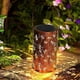 thumbnail image 1 of 7 inch Solar Lantern, Metal Solar Lanterns Garden Lights, IP65 Waterproof Hollowed-Out Table LED Lantern Decor, Mother Women Gifts, 1 of 5