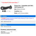 thumbnail image 2 of Pitman Arm - Compatible with 2003 - 2009 Hummer H2 2004 2005 2006 2007 2008, 2 of 2