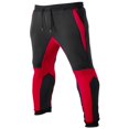 thumbnail image 3 of Spring Men ‘s Jogging Tracksuits Sweatsuits Activewear Long Sleeve Pullover Hoodies Sweatshirt+Long Sweatpants Black Red M, 3 of 3