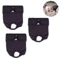 thumbnail image 2 of Paquete de 3 pañales reutilizables y lavables para perros, muy absorbentes., 2 of 5