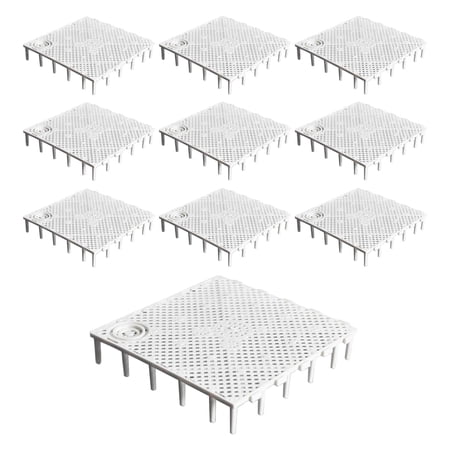 Phopurtall 20 stuks PCI vierkante afdekking filter blinde plaat
