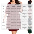 thumbnail image 2 of Dvprdro Plus Size Sparkle Sequin Midi Dress for Women Crew Neck 3/4 Sleeve A Line Elegant Party Cocktail Dresses, 2 of 8
