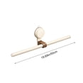 thumbnail image 3 of Apmemiss Clearance Vintage Walnut Suction Cup Towel Bar No Drill Wall Mounted Towel Rack Reusable Heavy Duty Bathroom Towel RACK for Shower Bath RV Kitchen, 3 of 6