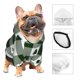 thumbnail image 3 of Fotbe Green White Lumberjack Plaid Sudadera con Estampado para Perros Pequeños – Suéter con Capucha para Mascotas, Tela Suave de Forro Polar con Bolsillo-Large, 3 of 7