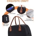 thumbnail image 5 of Bolsa para el almuerzo Bolsa para el almuerzo con aislamiento Bolsa para el almuerzo Bolsa portátil para el almuerzo Bolsa para el almuerzo/picnic/escuela/oficina, 12l,11 Feliz Sencillez, 5 of 5