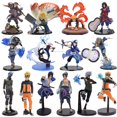 thumbnail image 2 of 14-32cm Naruto Figure Kakashi Uchiha Sasuke Madara Hinata Natuto Nine-Tailed Combat Dolls PVC Action Figures Model Ornaments Toy Gao Jinjia LED, 2 of 2