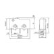 thumbnail image 5 of Microinterruptor de límite, tipo botón de acción rápida, microinterruptor momentáneo de acción rápida kW12 de alto rendimiento para hornos microondas, 5 of 8