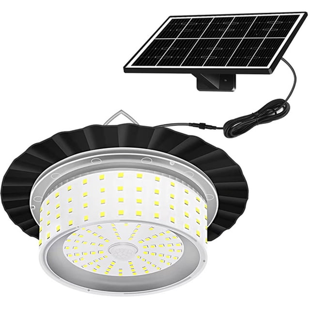 Lámpara Solar Interior Impermeable IP65 600LM 244 LED Lámpara Solar Sensor