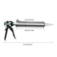thumbnail image 3 of TOOL1SHOoo Stainless Steel Mortar Pointing Grouting Gun Sprayer Applicator Cement Brick, 3 of 11
