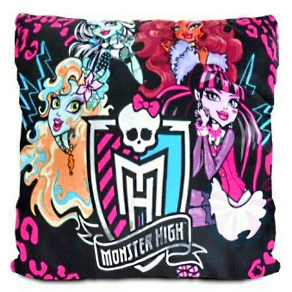IDEA NUOVA 14” x 14” Monster High Polyester Decorative Pillow