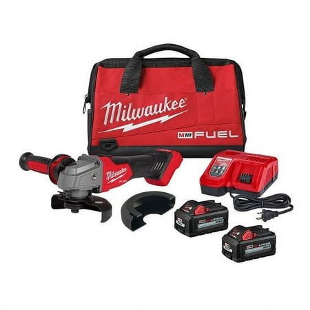 UPC: 0045242566402 | 1 Set  Milwaukee 2880-22 M18 4.5  – 5  Cordless No-Lock Grinder Paddle Switch Kit
