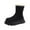 Black, variant on Snow Boots for Women,Winter Boots with Side Zipper Ankle Boots and Fluff Boots With Fleece,Fur Lined Short Boots