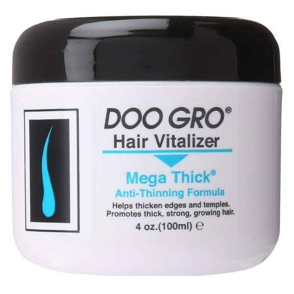 DOO GRO Medicated Hair .. Vitalizer Mega Thick Anti-Thinning .. Formula, 4 oz (Pack .. of 4)