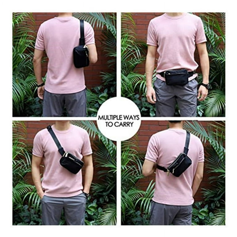 Waist bag outfit clearance men