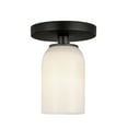 thumbnail image 6 of Kuzco Lighting Sf57704 Nola 4" Wide Semi-Flush Ceiling Fixture - Black, 6 of 7