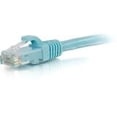 thumbnail image 3 of C2G Câble Ethernet 25 Pieds Cat6a Snagless Unshielded (UTP) Patch - Câble Patch - RJ-45 (m) à RJ-45 (m) - 25 Pieds - UTP - CAT 6a - Moulé, Snagless, Strains - aqua, 3 of 4