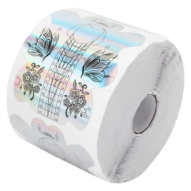 Forma de arte de uñas, 300 piezas Formas de gel de uñas Forma de guía de extensión de arte de uñas Forma de extensión de uñas Diseño fácil de usar