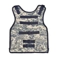 thumbnail image 1 of Chaleco para Niños Al Aire Libre Watcoat Vestido Multifunción con 2 Bolsillos Chaleco de Entrenamiento Chaleco de Carga para Niños para Fiesta Camping Color A, 1 of 8