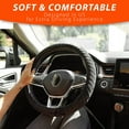 thumbnail image 7 of Zone Tech Ultra Comfortable Heated Car Steering Wheel Cover Classic Black 12V Vehicle Heated Wheel Protector, 7 of 7
