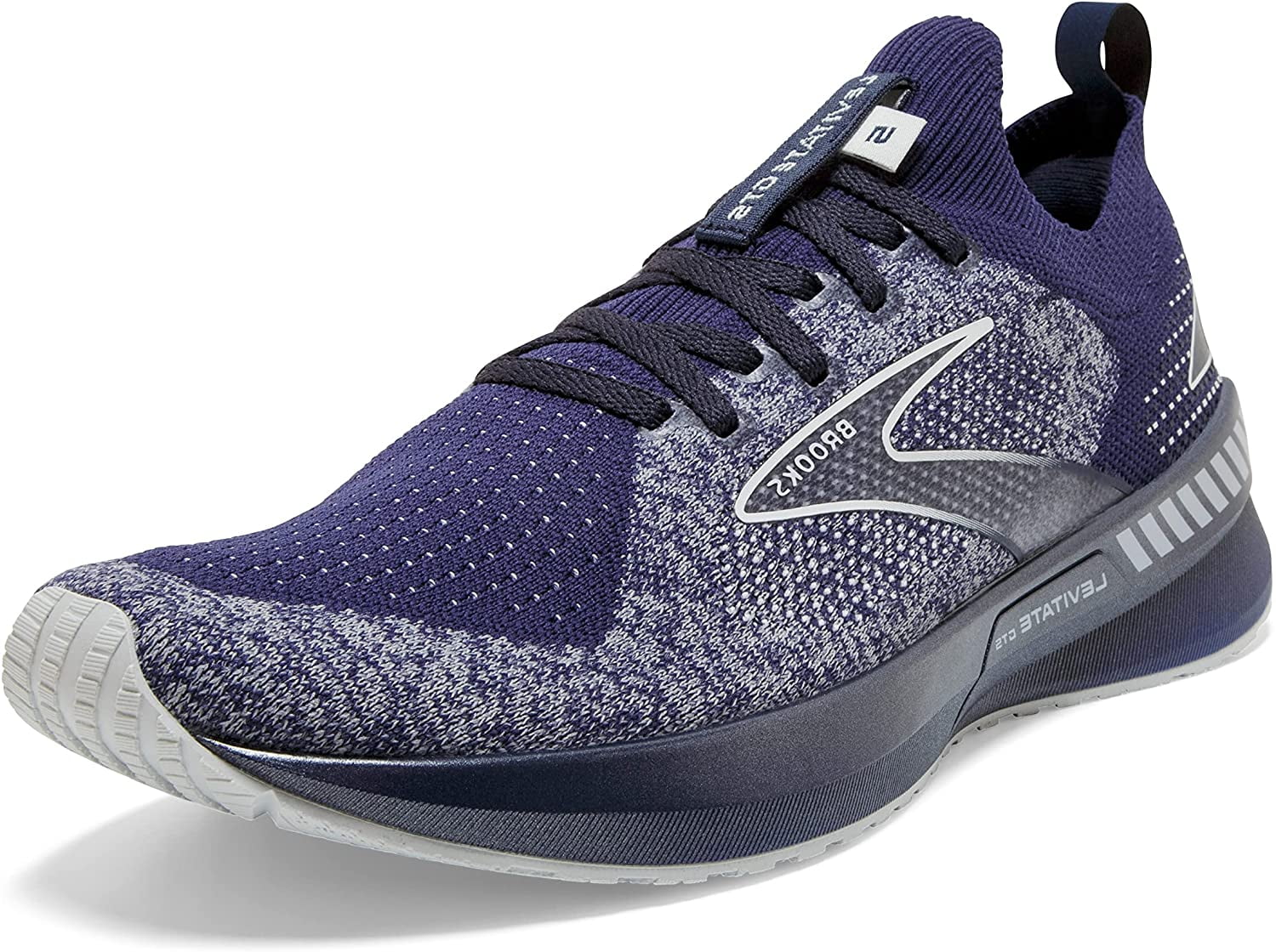 Brooks Mens Levitate StealthFit GTS 5 Supportive Running Shoe 10