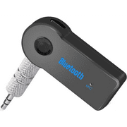 Mini Bluetooth Receiver For LG K30 (2019) , Wireless To 3.5mm Jack Hands-Free Car Kit 3.5mm Audio Jack w/ LED Button Indicator for Audio Stereo System Headphone Speaker