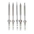 thumbnail image 1 of 5PCS Soldering Iron Tips,TS100 Series Rapid Heating Replacement Tip for Pinecil TS100 TS101 Soldering Iron, 1 of 5