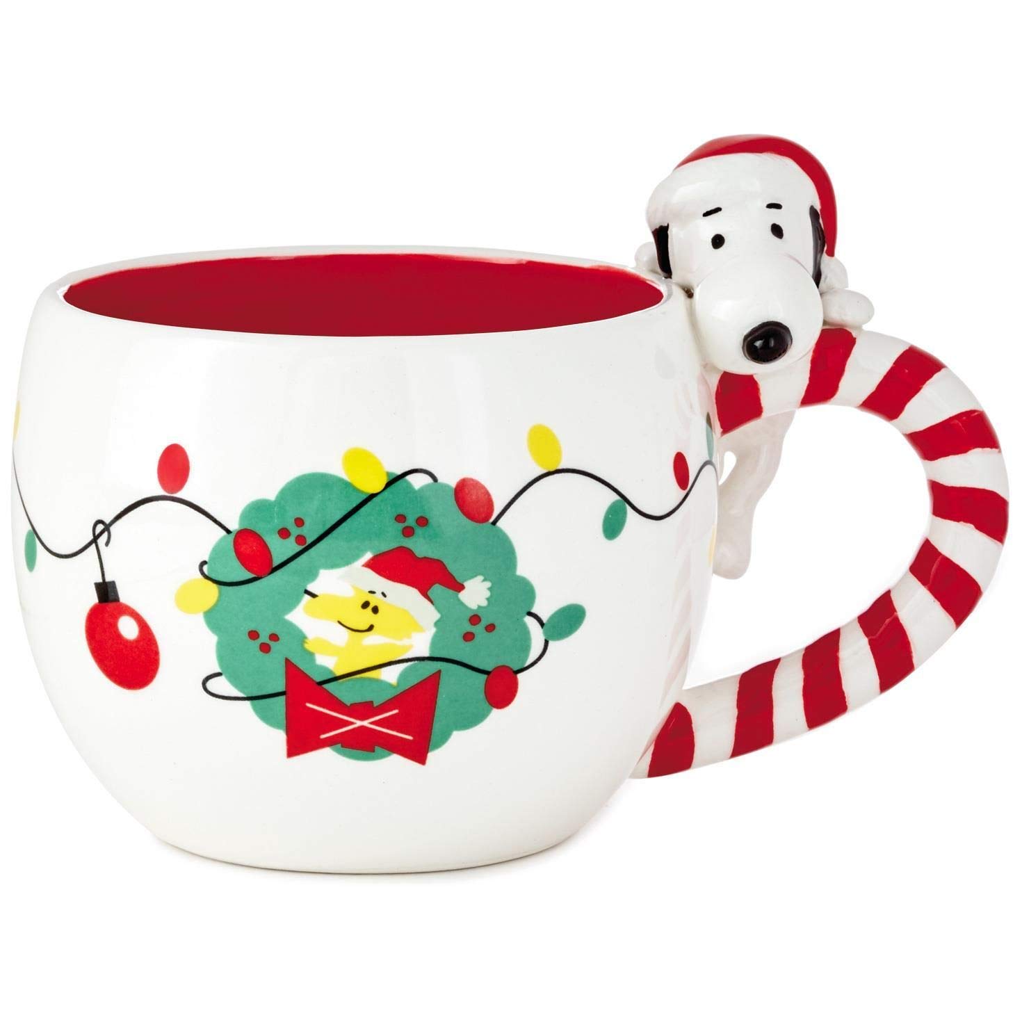 Peanuts Snoopy Santa Beagle Christmas Mug Mugs & Teacups