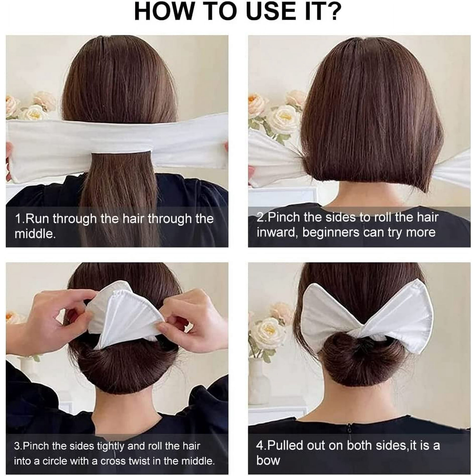 Zshan Magic Bun, Bun Headband, Hair Bun, Hairstyle Donut Bun Maker