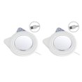 thumbnail image 4 of Injueey USB Cup Warmer Pad 5W Eléctrico 55 ° Timing Cup Calentador Cartoon Portable Bottle Mug para Home Office blanco 2piezas, 4 of 6