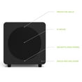 thumbnail image 3 of Kanto SUB8 8-inch Sealed Powered Subwoofer (Matte Black), 3 of 9