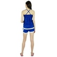 thumbnail image 4 of Bimba Women Shorts Vest Top Nigthwear 2 Pcs Rayon custom Set With Lace, 4 of 7