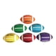 thumbnail image 2 of Balón de fútbol americano de goma, número 6, color arcoíris, 2 of 5