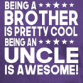 thumbnail image 3 of CafePress - Being A Brother Is Pretty Cool Being An Uncle Is A - Men's Classic Graphic Cotton T-Shirt, 3 of 4
