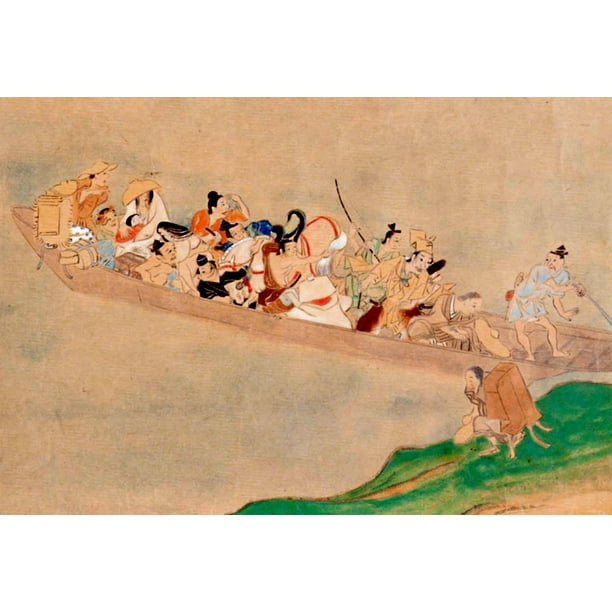 Tawaraya Sotatsu Life and work of the priest Saigyo; Cut [2]12 Inch