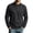Black-A#110716G, variant on Hearthz Men's Polo Shirts Soft Breathable Moisture Wicking Mens Long Sleeve Tee Shirts Plain Collared Mens Golf Polo Shirts Gray S