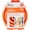Orange, variant on General Fun Feeder Slo Bowl – Small 3/4-Cup Capacity, Slow Feeding, Small Dogs, Puppies & Cats, Non-Slip, Mint, Wave Pattern