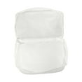 thumbnail image 4 of 1 Pc Women Convenient Square Makeup Bag for Vacation Camping Business Travel White, 4 of 4