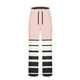 thumbnail image 5 of Styesk Men's Pants Man Fashion Printing Elastic Waist Drawstring Fallow Full Length Pants, 5 of 5