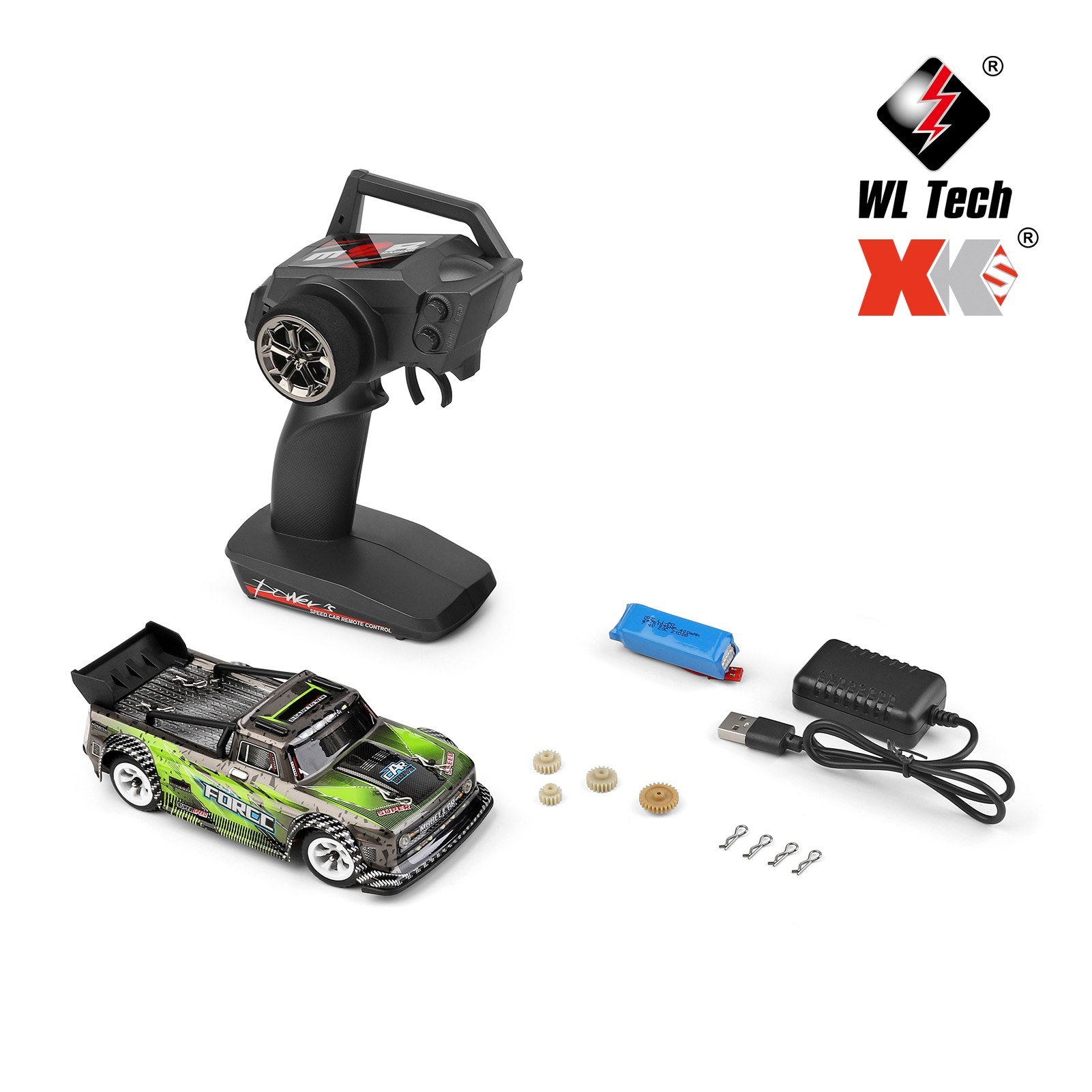 WLtoys 284131 1/28 Short Truck 2.4GHz RC Race Car Metal Chassis 30km/h