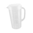 thumbnail image 4 of Taza medidora con tapa, vasos para beber con asa, jarra de agua transparente de 2L, vaso para té, restaurante, pastelería, leche, vino, 4 of 9