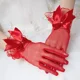 thumbnail image 1 of Guantes de satén con lazo y encaje de perlas para mujer, elegantes guantes de novia para fiesta de boda, con protección solar, accesorios para fiesta de boda, 1 of 5