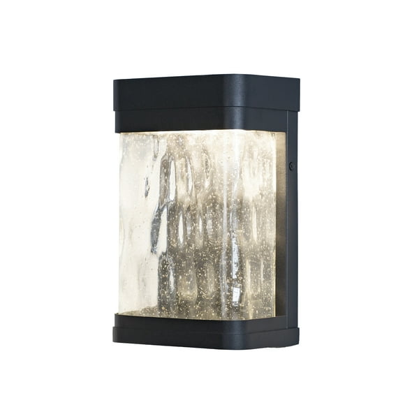 BAZZ Luminaire Mural Extérieur à LED 12W DOB CRI80 3000K/4000K/5000K Réglable, Noir (W12053CCTBK)