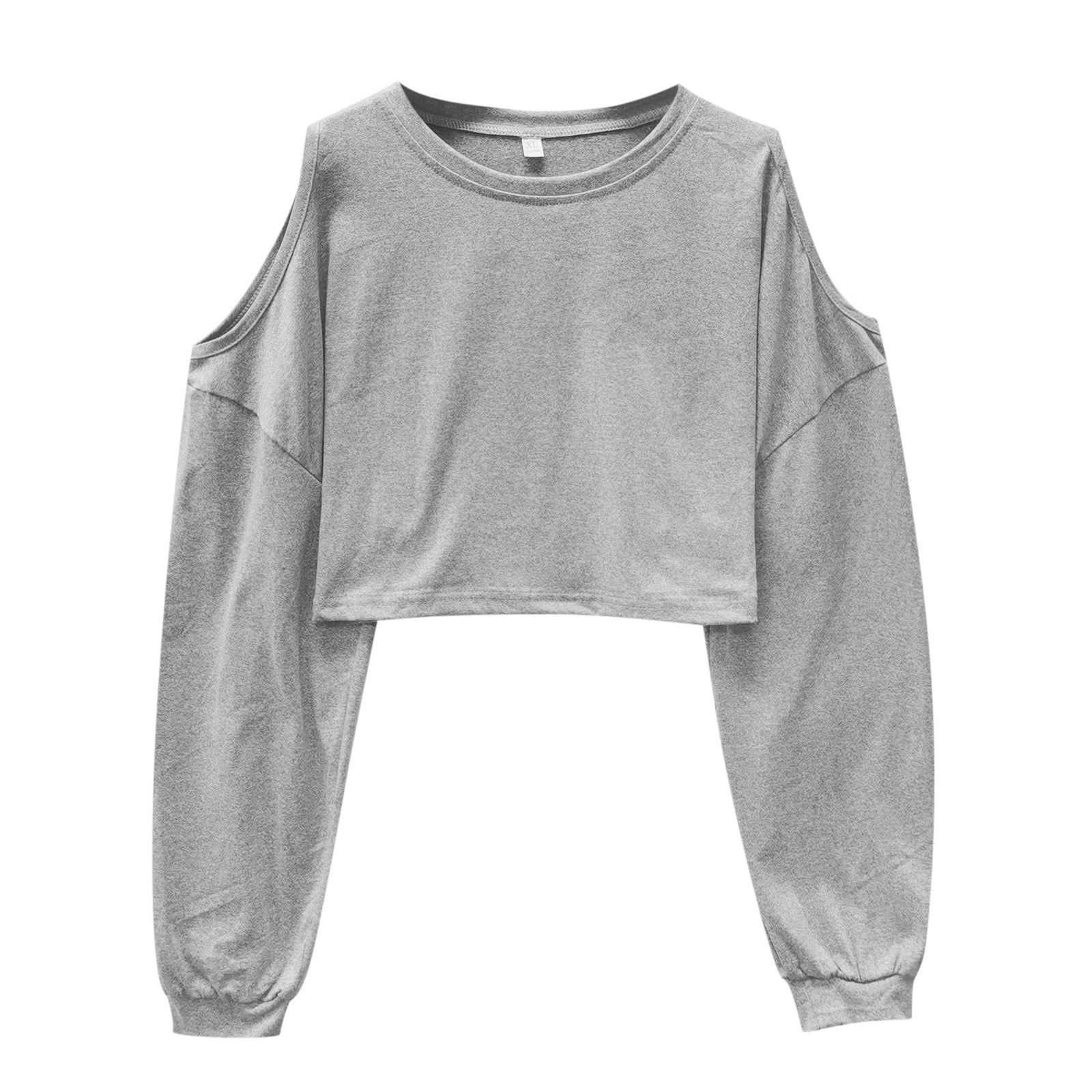 Bestisun Womens Cold Shoulder Tops Basic Shirts Top Yoga Long Sleeve Casual  Shirts Off The Shoulder Tops, Light Gray, X-Large : : Clothing,  Shoes & Accessories