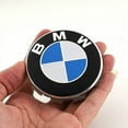 thumbnail image 4 of 4 Pieces Hub Caps Compatible with BMW 68mm Wheel Center ABS Car Accessories,Blue, 4 of 5